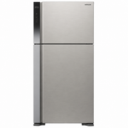 HITACHI 650L Double Door Refrigerator | Inverter Dual Fan Cooling | Brilliant Silver | HRTN7489DFBSLGF