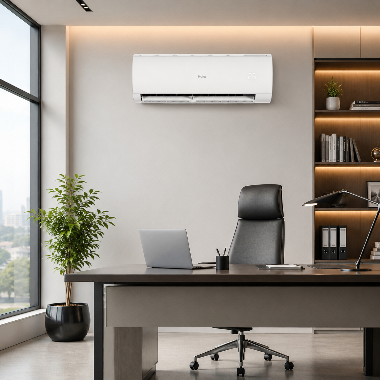 Haier 3.0 Ton Split Air Conditioner HSU-36LPA03/R2 (T3 & T4) | WiFi Control | UVC Sterilization