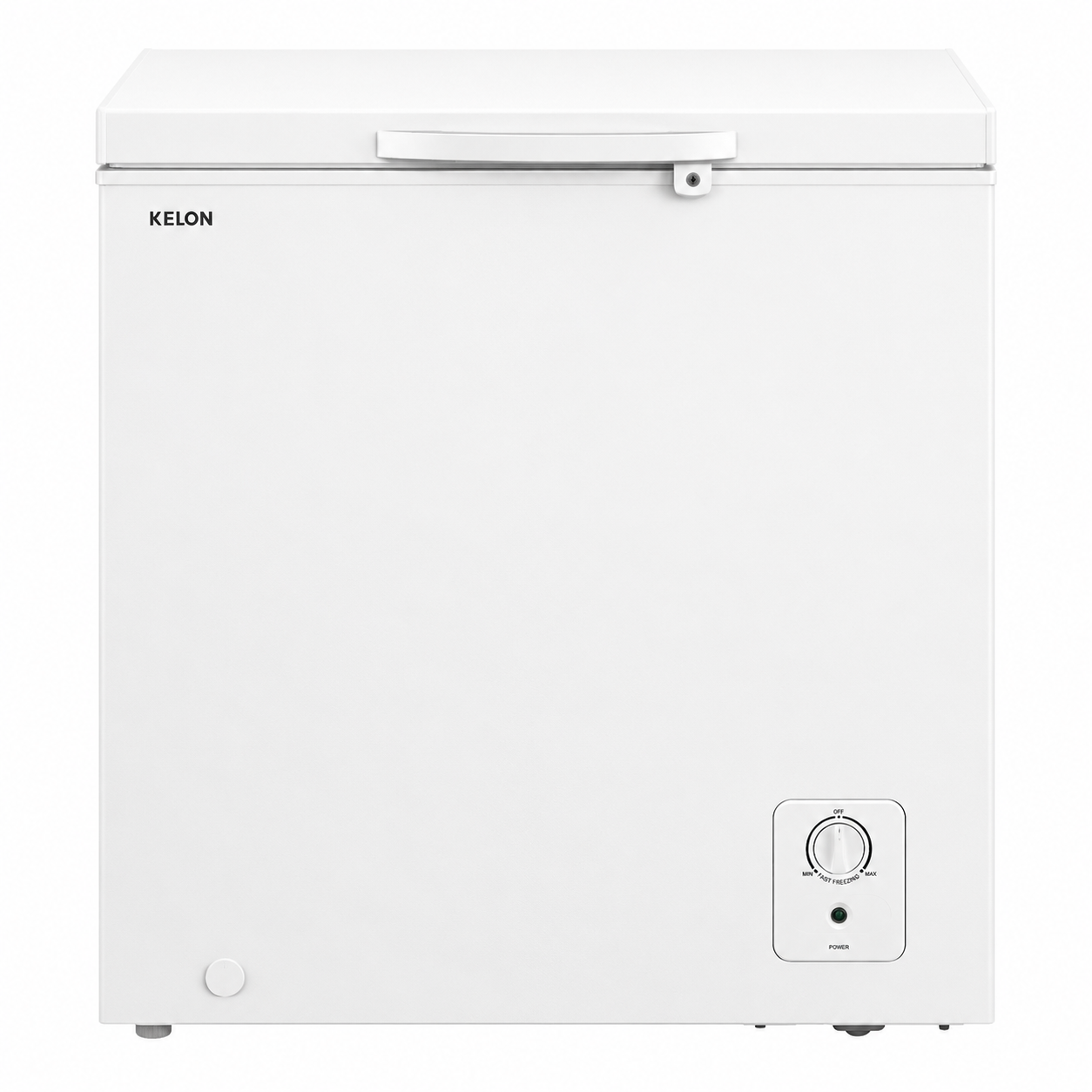 KELON 190L Chest Freezer | 136L Net Capacity | Single Door | White | KFC19DT4SAW