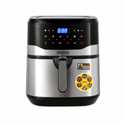 Krypton Digital Air Fryer KNAF6585 | 9.5L Capacity | LED Touch Control | Oil-Free Cooking | 10 Presets