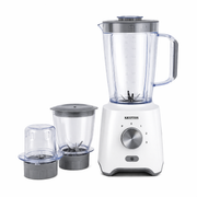 Krypton 3-in-1 Blender KNB6029N | 600W Powerful Motor | 1.8L Jar | Chopper & Grinder | 3 Speed + Pulse