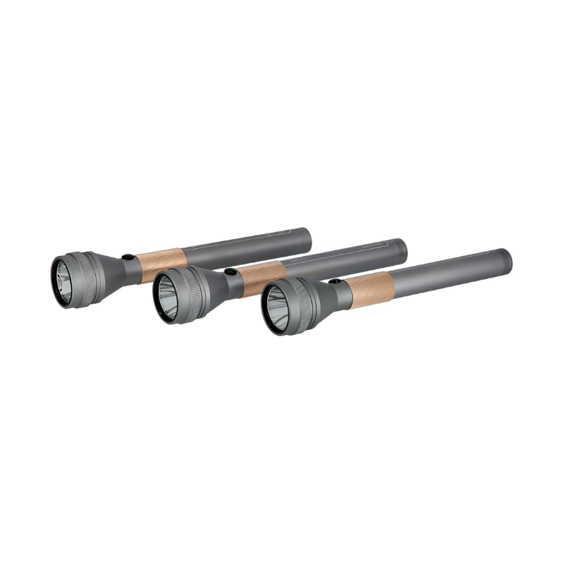 Krypton Zoomable LED Flashlight KNFL5154Z- 20W 6000mAh Rechargeable – Type-C, Long Range Beam