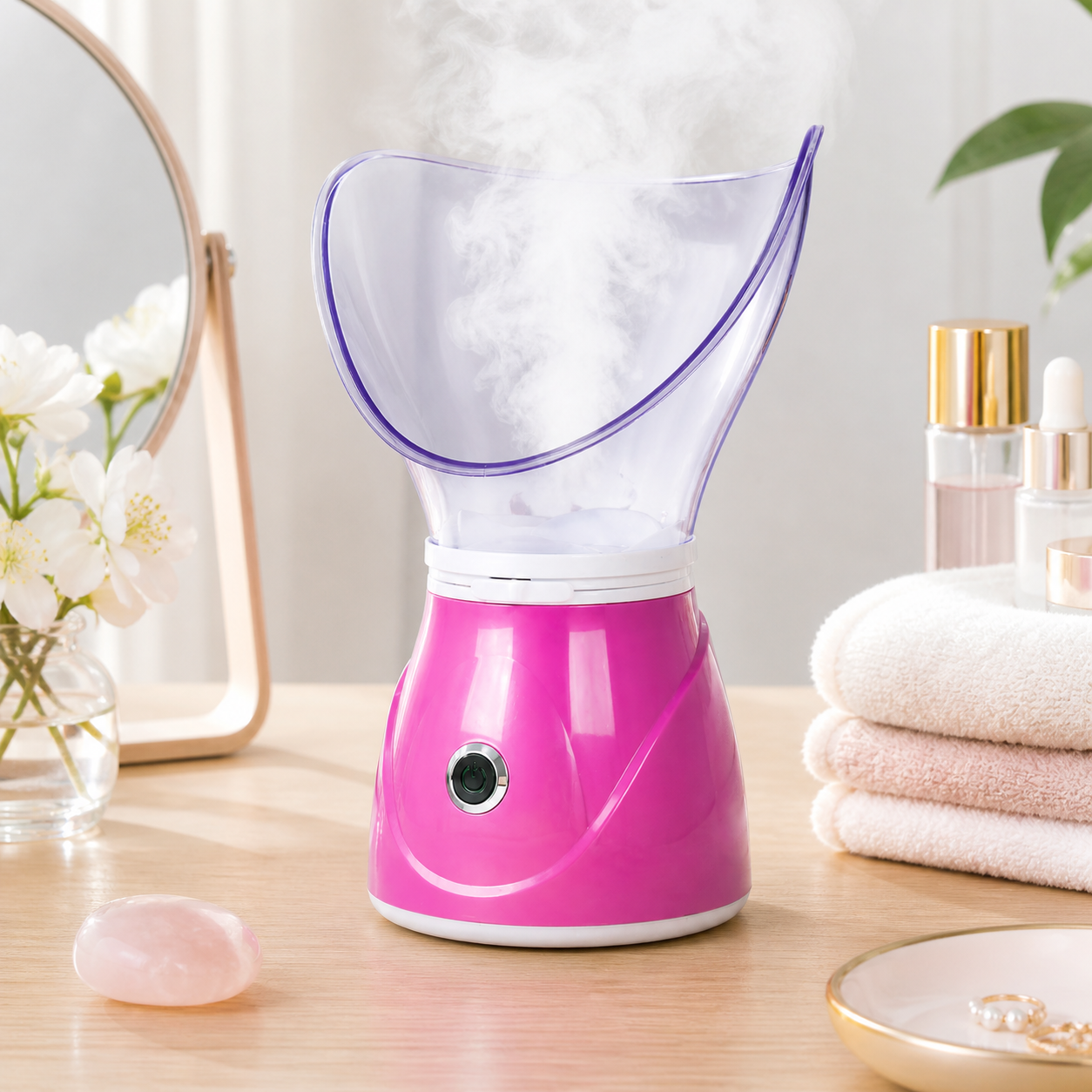 Krypton Facial Steamer KNFS6236N | 50ML Portable Face Steamer | Fast Heating Skin Care Device