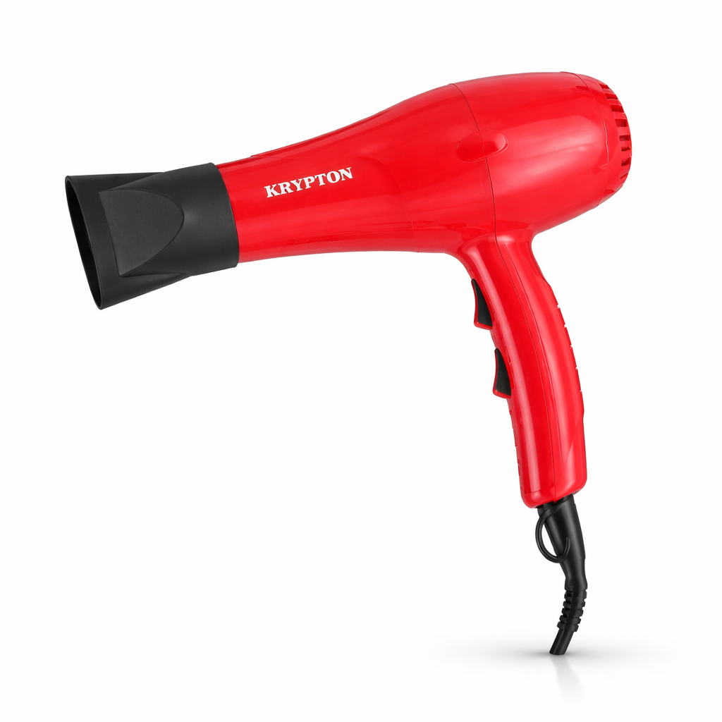 Krypton Hair Dryer KNH6560 | 1500W Turbo Motor | 3 Heat & 2 Speed Settings