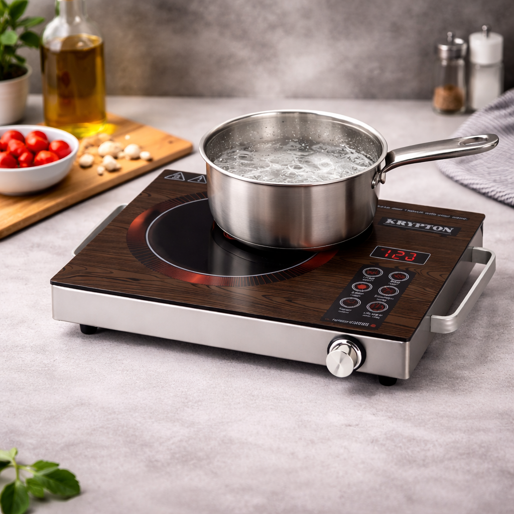 Krypton Digital Infrared Cooker KNIC6024N | 2000W | Touch Control | Multi-Stage Cooking