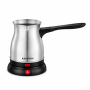 Krypton Turkish Coffee Maker KNK6695 | 0.8L Capacity | 800W | Stainless Steel Coffee Pot