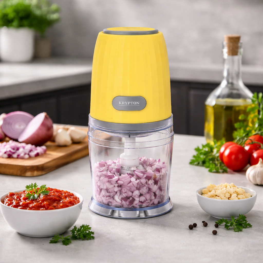 Krypton Multi Chopper KNMC6151T | 600ML | 300W Copper Motor | Stainless Steel Blade
