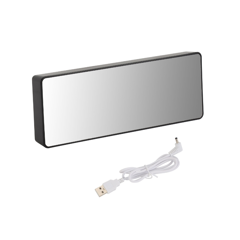 Krypton LED Digital Smart Clock KNWC6589 | Mirror Display | Alarm & Temperature | USB Clock