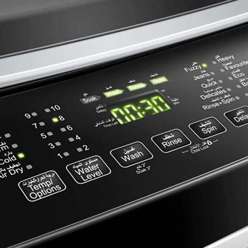 Kelon 13 kg Top Load Fully Automatic Washing Machine KWTJA1302S – Digital Control, Stainless Steel Drum