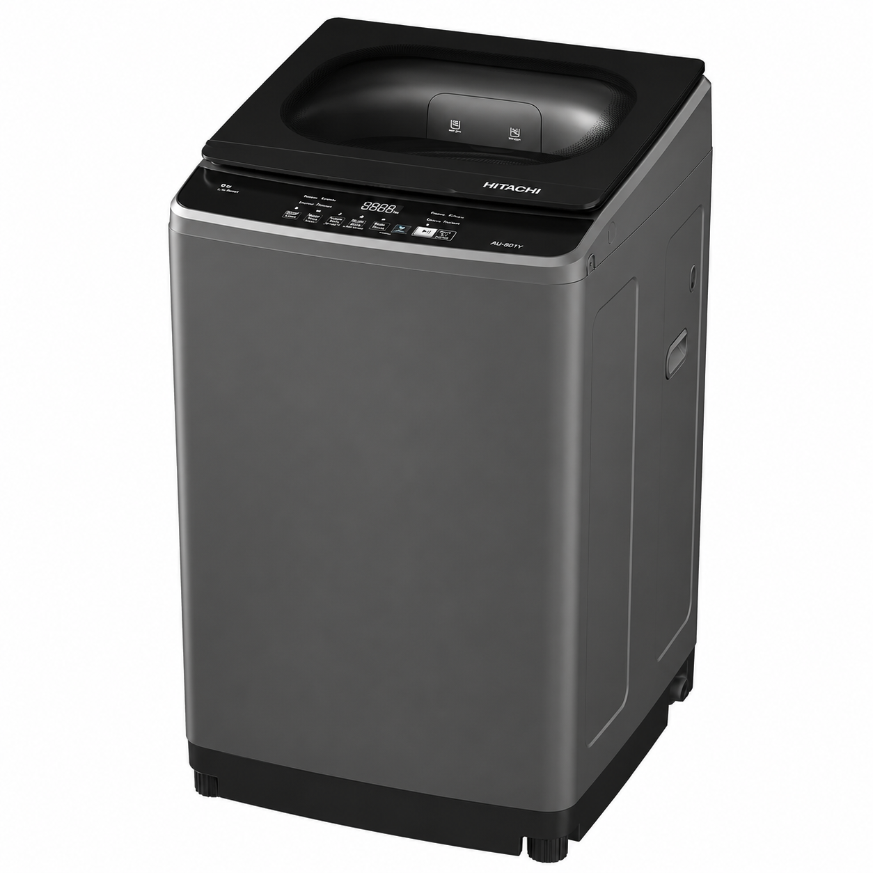 HITACHI 8kg Fully Automatic Top Load Washing Machine | Smart Wash | Air Jet Dry | LED Display | Graphite Grey | LTL08PM00-GG