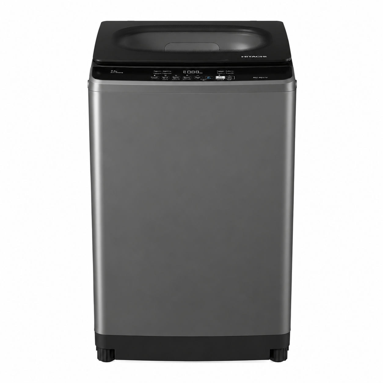 HITACHI 8kg Fully Automatic Top Load Washing Machine | Smart Wash | Air Jet Dry | LED Display | Graphite Grey | LTL08PM00-GG
