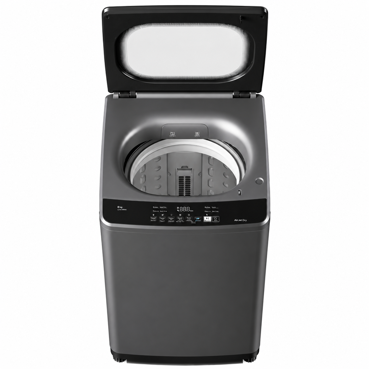 HITACHI 13.5kg Fully Automatic Top Load Washing Machine | Inverter Motor | Dual Waterfall | 750 RPM | Graphite Grey | LTLH3PMVW0TGG