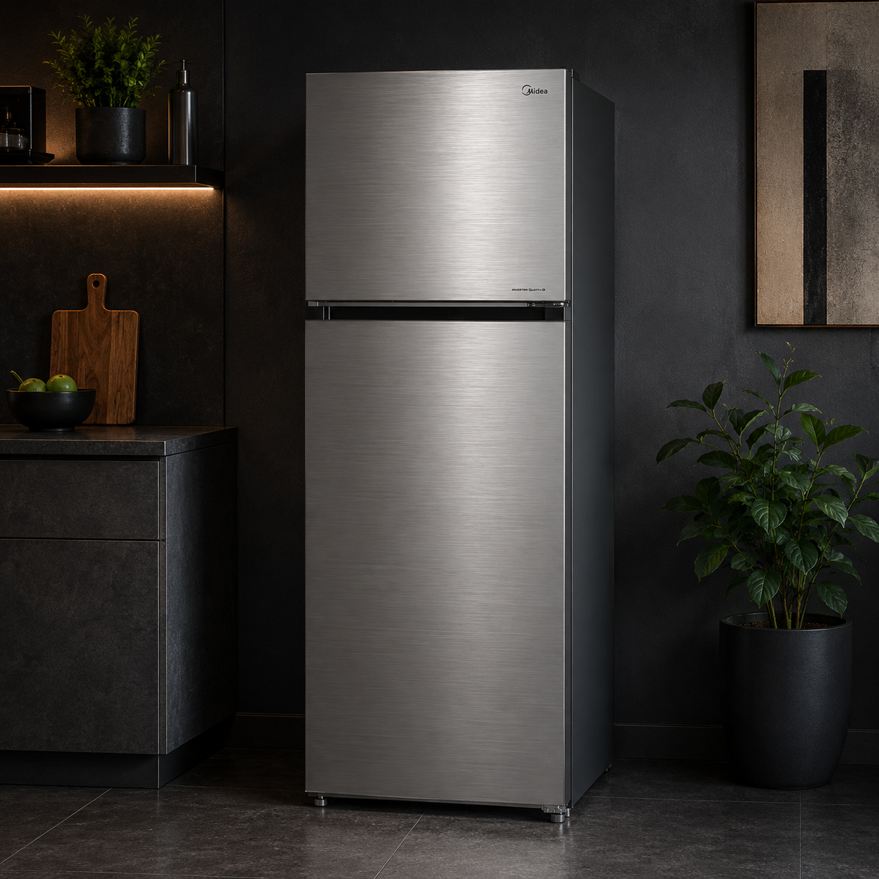 Midea 338L Top Mount No Frost Refrigerator with Inverter & Active-C Fresh MDRT489MTE46AE