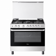 Midea 90×60cm Gas Cooker with XpressGrill Infrared Burner & Convection MFO-MG36LE(SS)