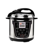 Mr Plus MR2523 Pressure Cooker – 10L Stainless Steel, 1600W, 8 Cooking Functions, Mechanical Control