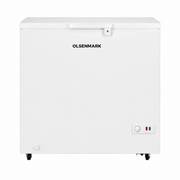 Olsenmark OMCF5007 300L Chest Freezer | Adjustable Thermostat | Door Lock & Key | White