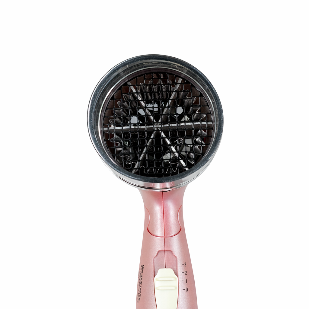 Olsenmark OMH4008 Mini Hair Dryer 1400W | Foldable Handle | 3 Heat Settings | Safety Cut-Off | 2 Years Warranty