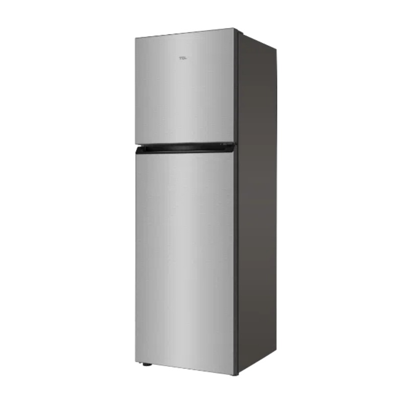TCL P370TMN Top Mount Refrigerator – 286L, No Frost, Silver