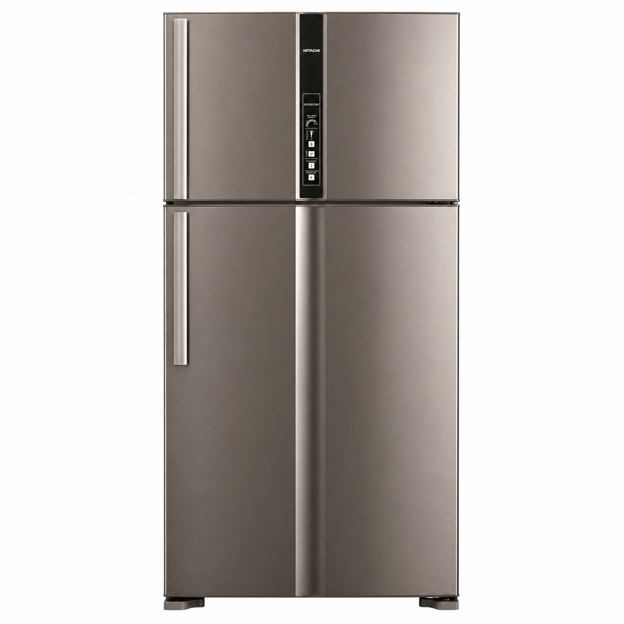 HITACHI 700L Super Big2 Double Door Refrigerator | Inverter Dual Fan Cooling | Brilliant Silver | R-V990PK1K2