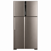 HITACHI 700L Super Big2 Double Door Refrigerator | Inverter Dual Fan Cooling | Brilliant Silver | R-V990PK1K2