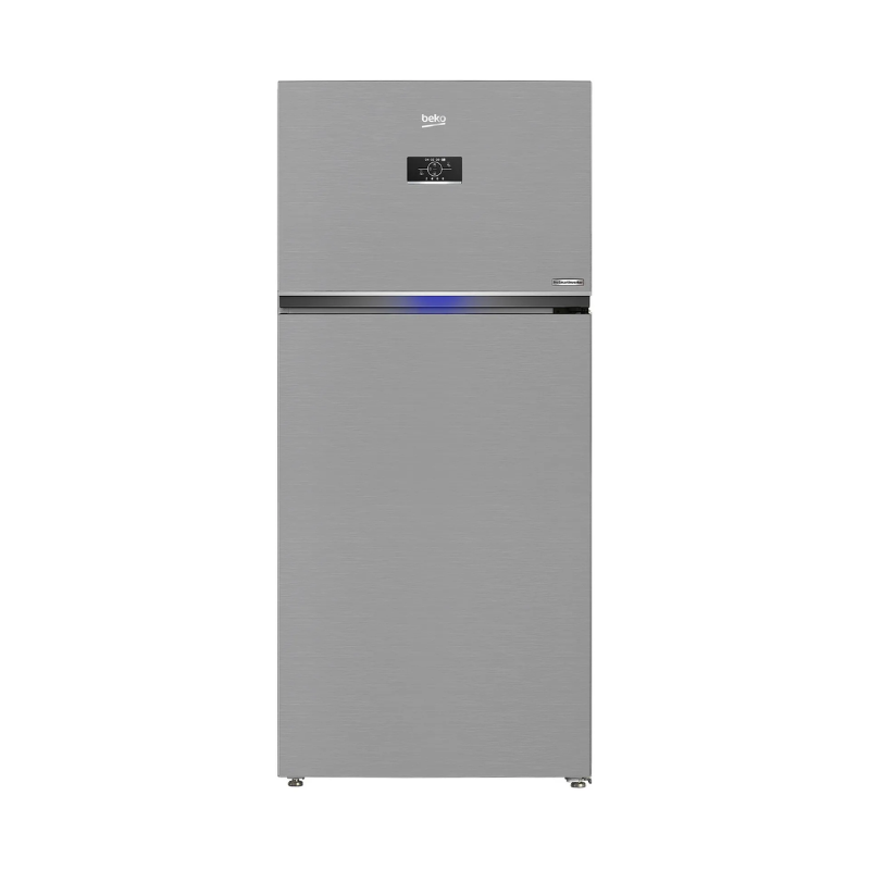 Beko 650L Double Door Refrigerator RDNE850XS – Inverter, No Frost, Titanium Inox