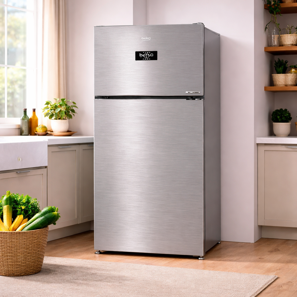 Beko 650L Double Door Refrigerator RDNE650S – No Frost, ProSmart Inverter, HarvestFresh