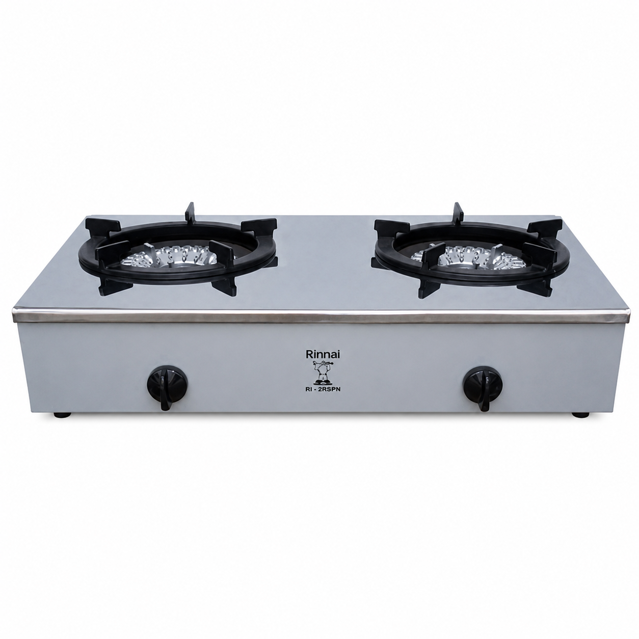 RINNAI RI-2RSPN Commercial 2 Burner Table Top Gas Cooker | Stainless Steel | 6.0kW LPG