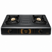 RINNAI RI-522C Table Top Gas Stove | 2 Burners | Stainless Steel Burners with Brass | Gas Saving Design