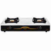 RINNAI RI-602E 2 Burner Table Top Gas Cooker | Stainless Steel Burners with Brass | Gas Saving Design