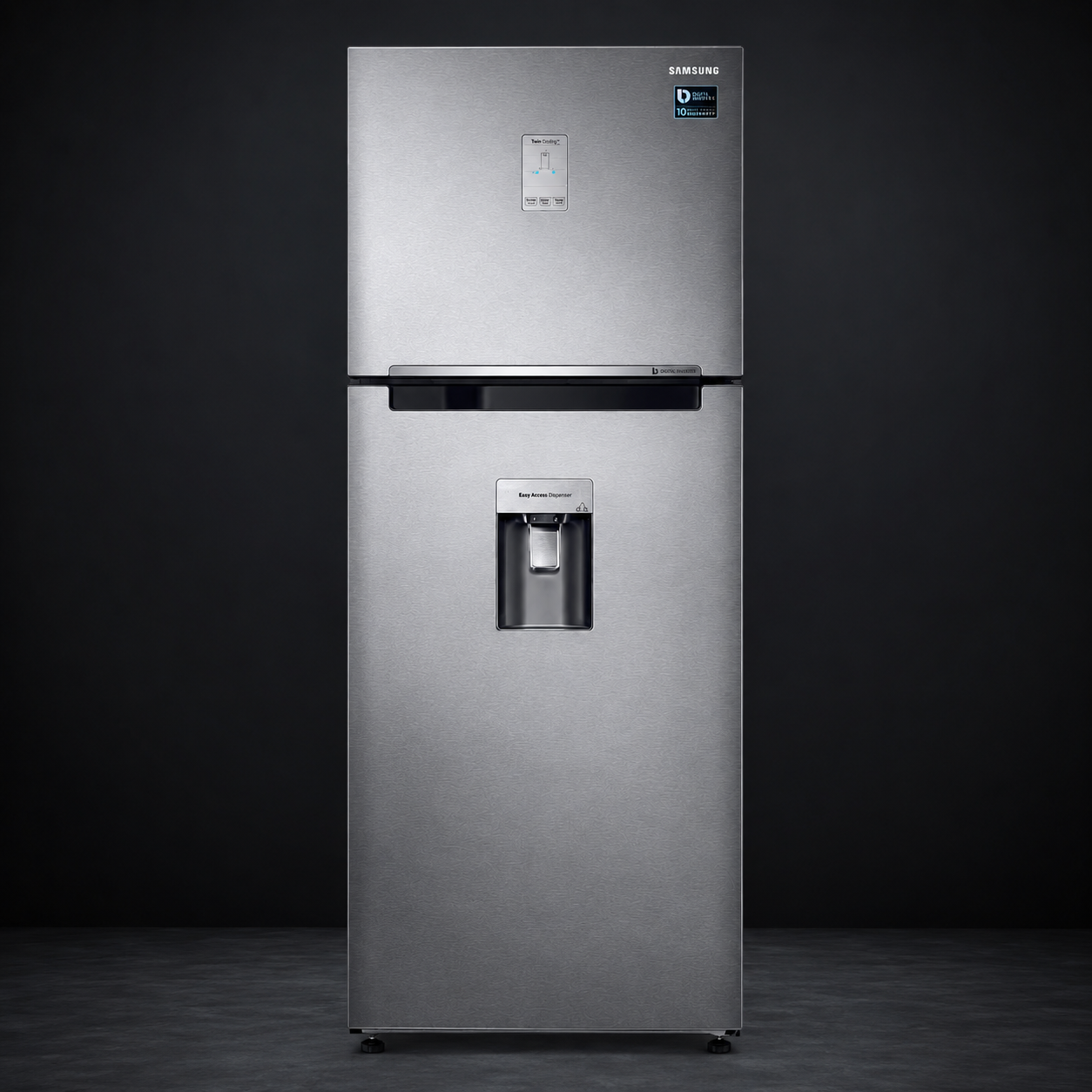 Samsung Top Mount Refrigerator 452L RT60K6000 | Twin Cooling Plus™ | Digital Inverter | Water Dispenser