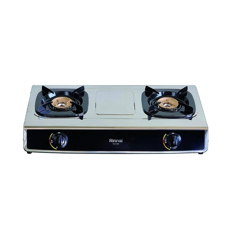 Rinnai RV-210RI 2-Burner Gas Stove – Compact & Efficient LPG Cooktop