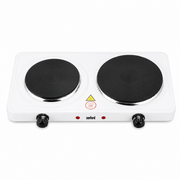 SANFORD Double Electric Hot Plate | 2500W | Dual Heating Plates | 5 Temperature Settings | SF5012HPT