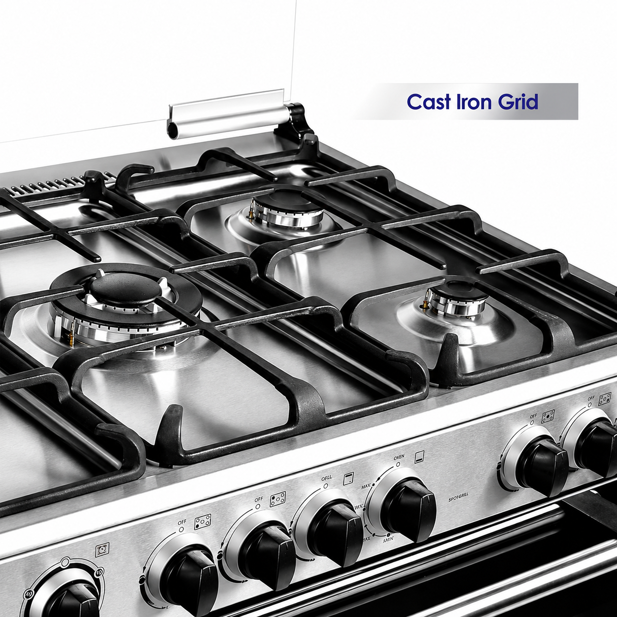 Super General SGC901FS 90×60cm 5 Burner Gas Cooking Range | Full Safety | Gas Oven | Rotisserie