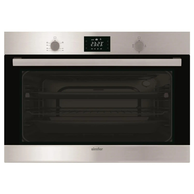 Simfer 90 cm Built-In Electric Oven B9109DERM – 142 L Capacity, 10 Cooking Functions, Twin Fan