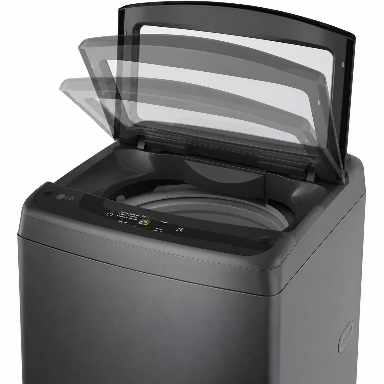 LG 9KG Top Load Automatic Washing Machine T65S1TDDT2 | Smart Inverter | TurboDrum™ | Black