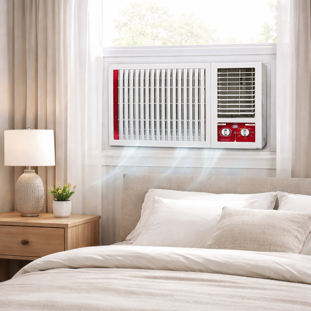 TCL 1.5 Ton Window AC TAC-18CWA/MT – Rotary Compressor, Powerful Cooling