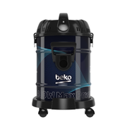 Beko 2400W Wet & Dry Vacuum Cleaner VCC70322WI – 21L Capacity, High Suction, Grey/Black