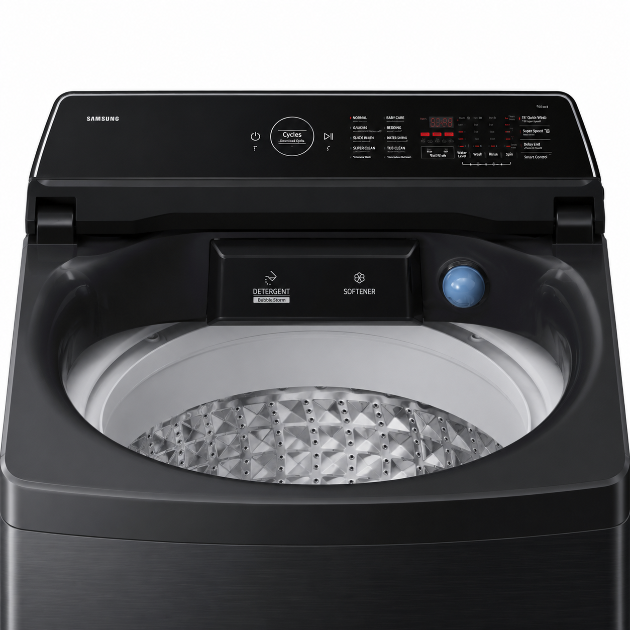 Samsung Bespoke AI Top Load Washing Machine 18KG WA80F18B9BGM | Fully Automatic | Black | WiFi Smart Control