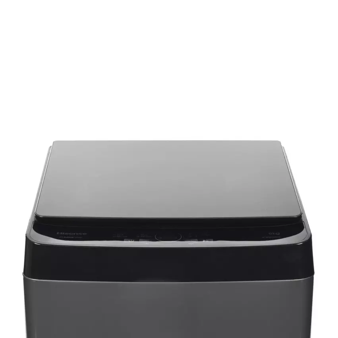 HISENSE 8kg Top Load Fully Automatic Washing Machine | 12 Wash Programs | Smart Fuzzy Logic | WT3K8022UT