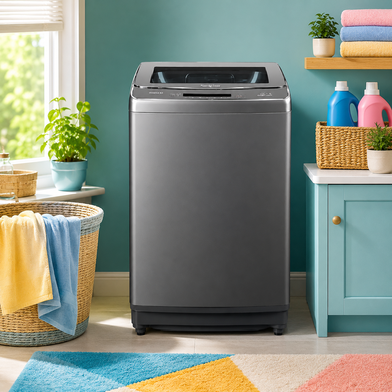 Gorenje Top Load Washing Machine 18KG WTP18NS | Automatic | Digital LED Display | Grey